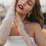 Aurora – Elegant Sheer Tulle Gloves