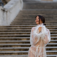 Belle de Jour - Luxury Sequin Bridal Robe