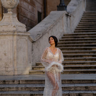 Belle de Jour - Luxury Sequin Bridal Robe