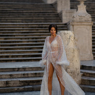 Belle de Jour - Luxury Sequin Bridal Robe
