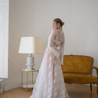 Princess - Sheer Sequin Lace Robe