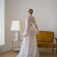 Princess - Sheer Sequin Lace Robe