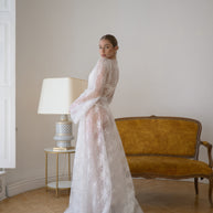 Princess - Sheer Sequin Lace Robe