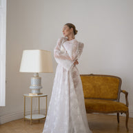 Princess - Sheer Sequin Lace Robe